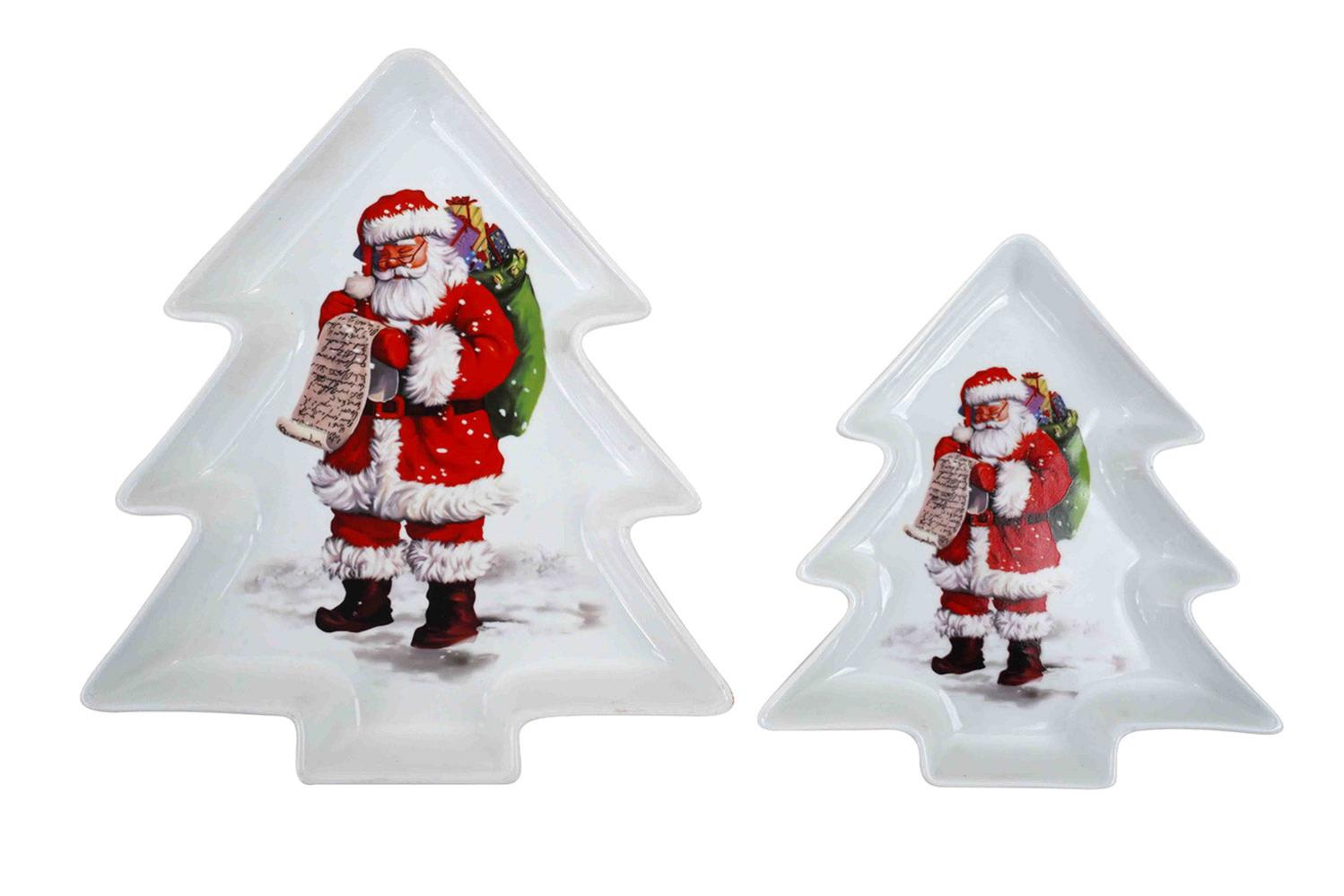PIATTI ALBERO DI NATALE 23 CM 8 PZ