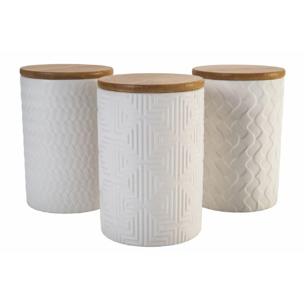 Set 3 Barattoli In Vetro Funny Mucca Alice – Per Caffè, Zucchero E Sale, 500 Ml Ciascuno, Tappo In Sughero Sardo E Decorazioni In Marmoresina