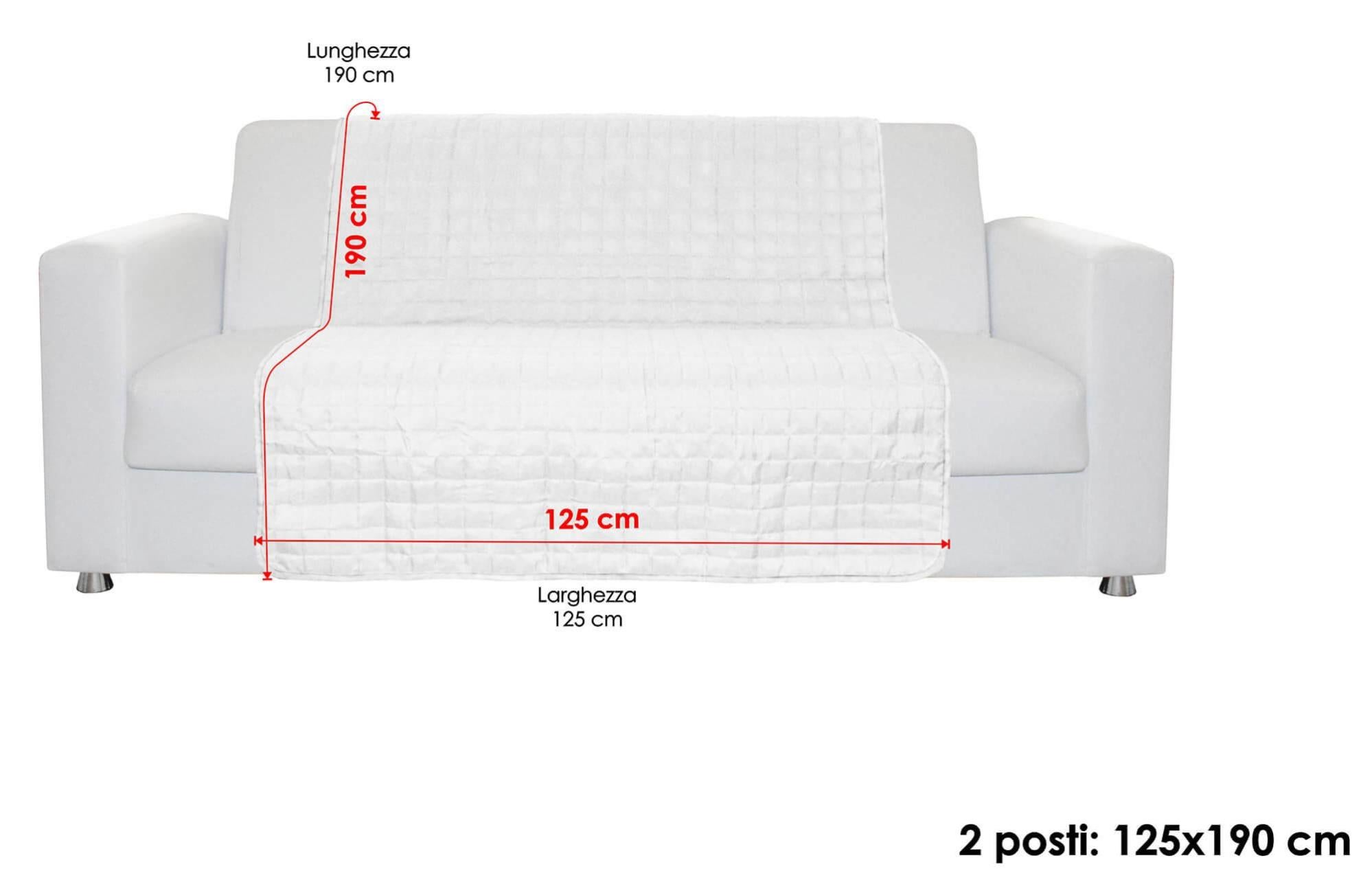 Copridivano Nortene Per 2 Posti - Impermeabile, Traspirante E Con Protezione UV