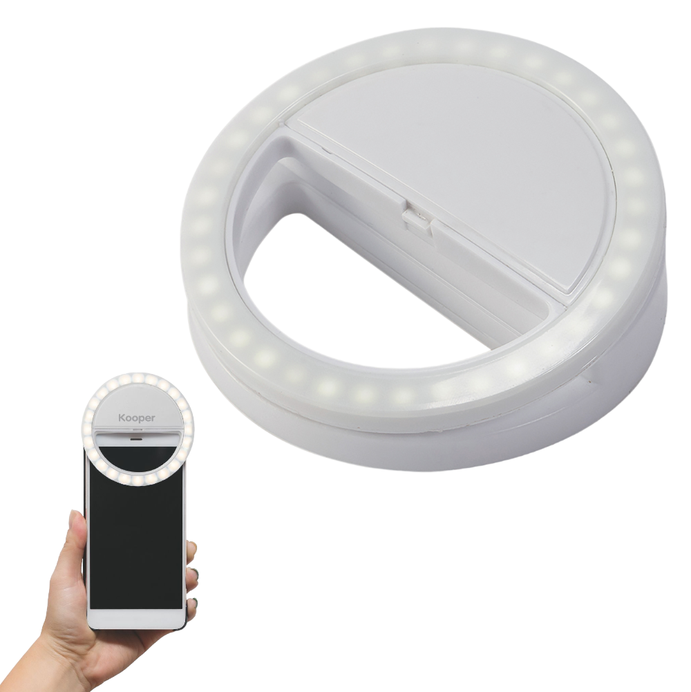 Lampada a LED Portatile per Selfie Tik Tok  Kooper Ring Light –  acquista su Giordano Shop