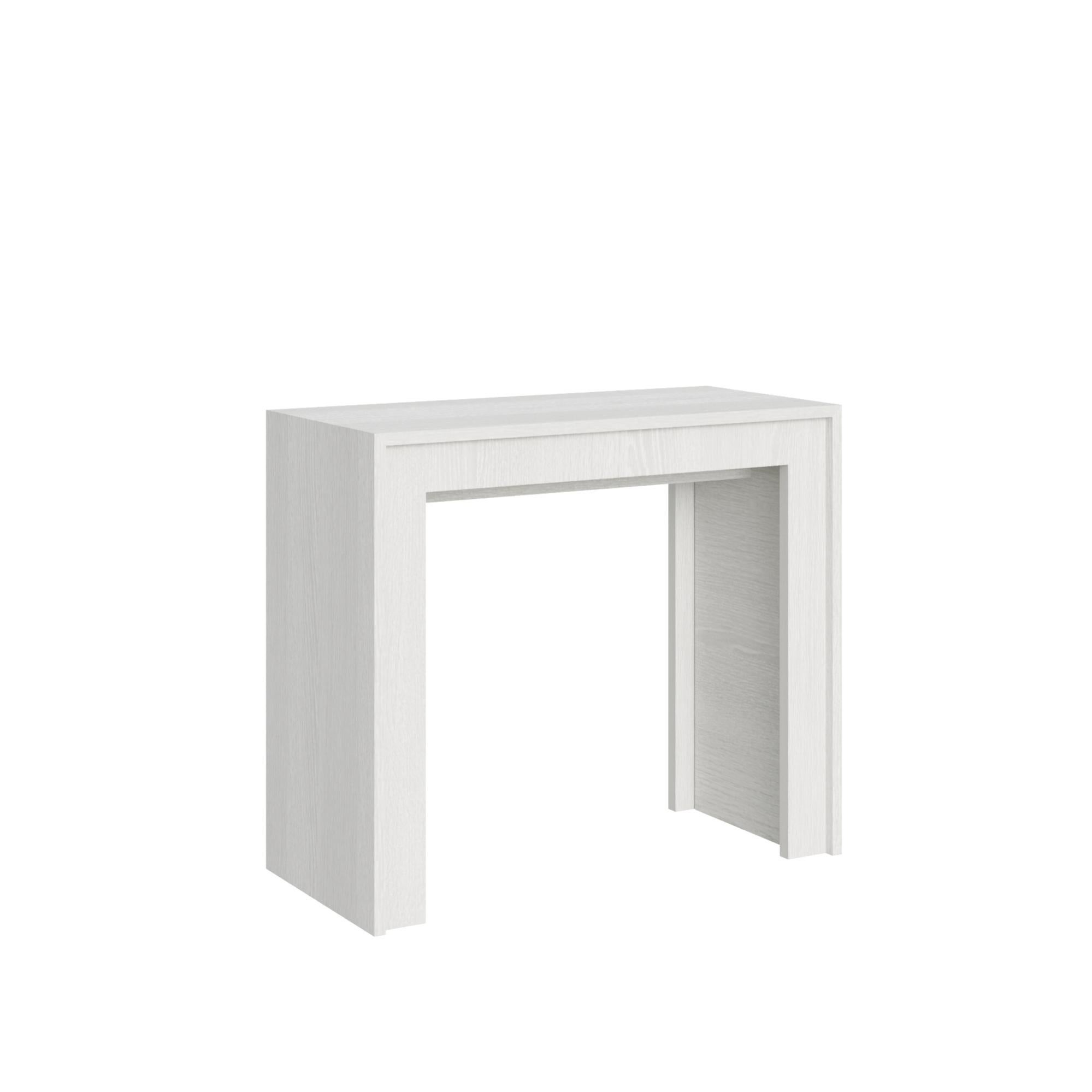 Commode DEMEYERE Watson 1 - 29,4x71,7x60,5 Cm - Blanc Et Chêne Mélaminé