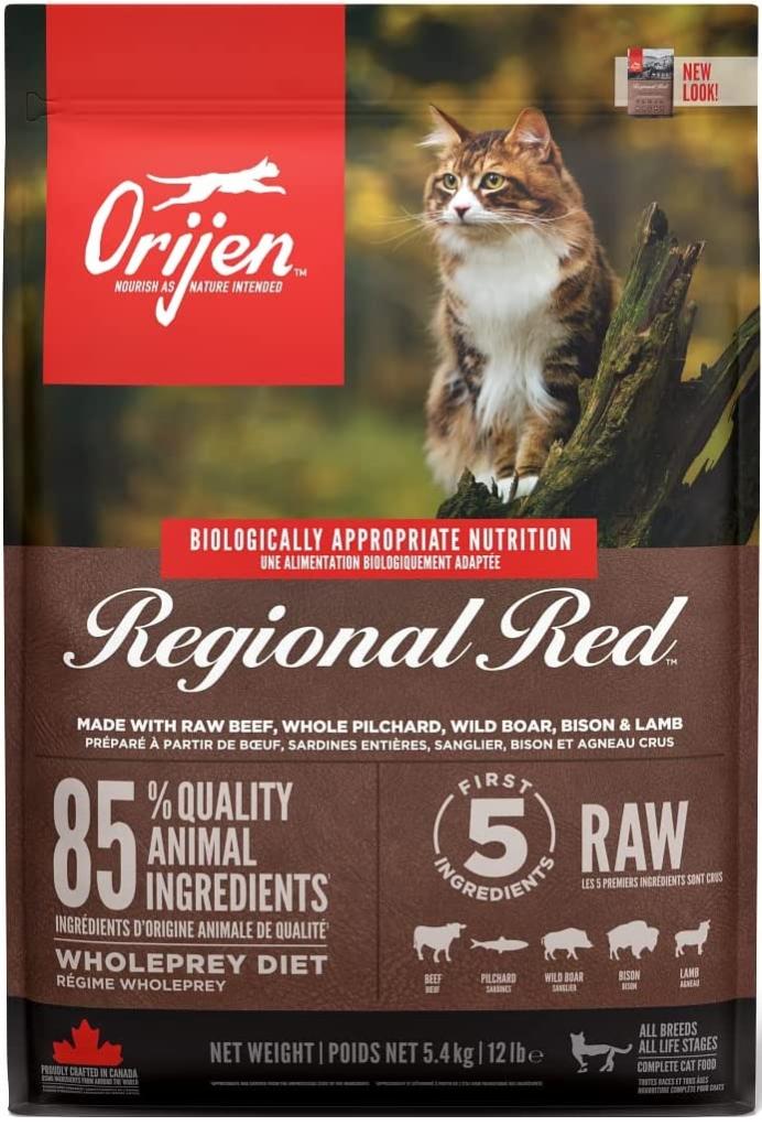 Croquette sans céréales REGIONAL RED pour Chat Orijen 5.4kg Leroy Merlin