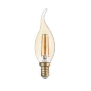 Ampoule LED E14 4W Bougie équivalent à 25W - Blanc Chaud 3200K