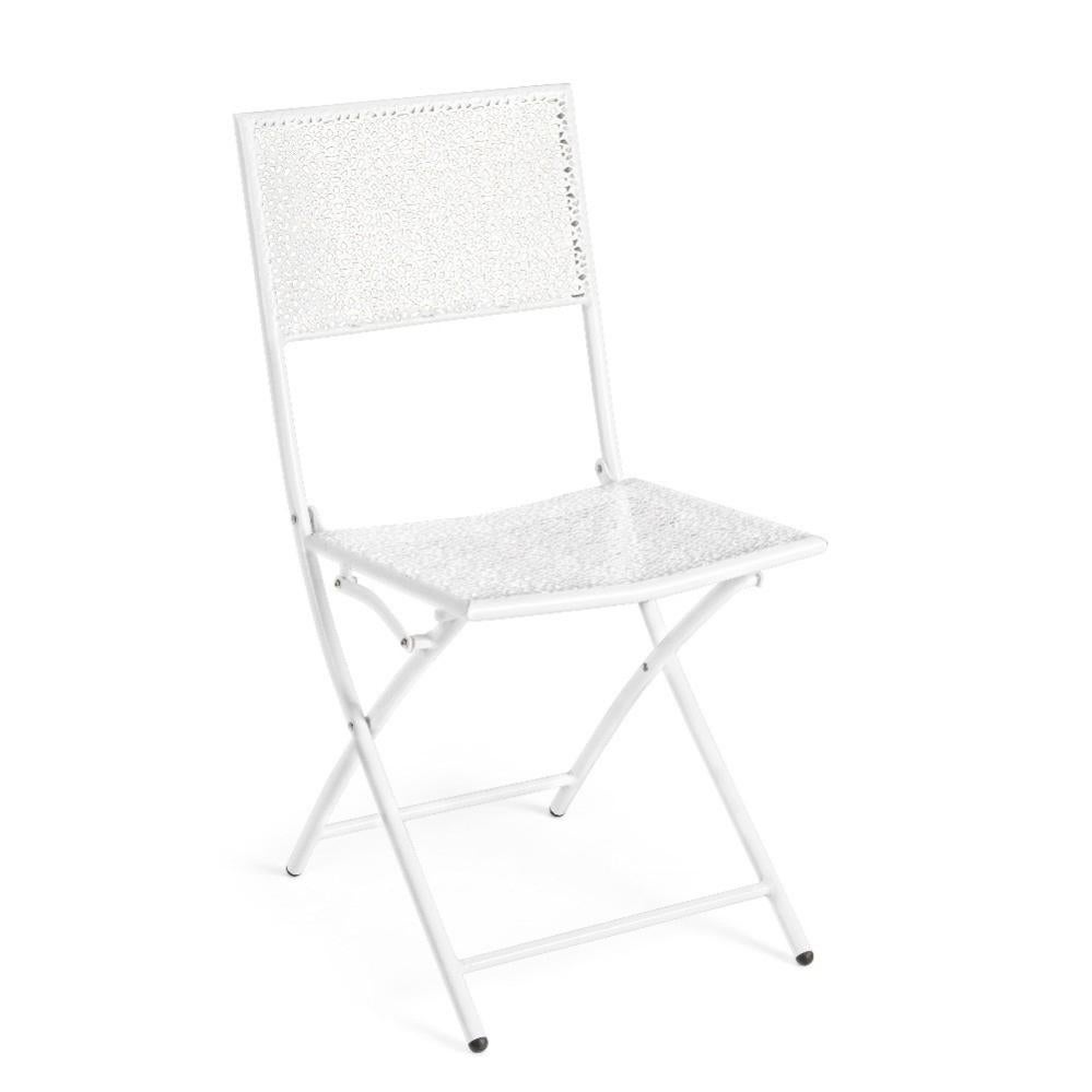 Sedia Pieghevole Wendy Colore Bianco Bizzotto | Leroy Merlin