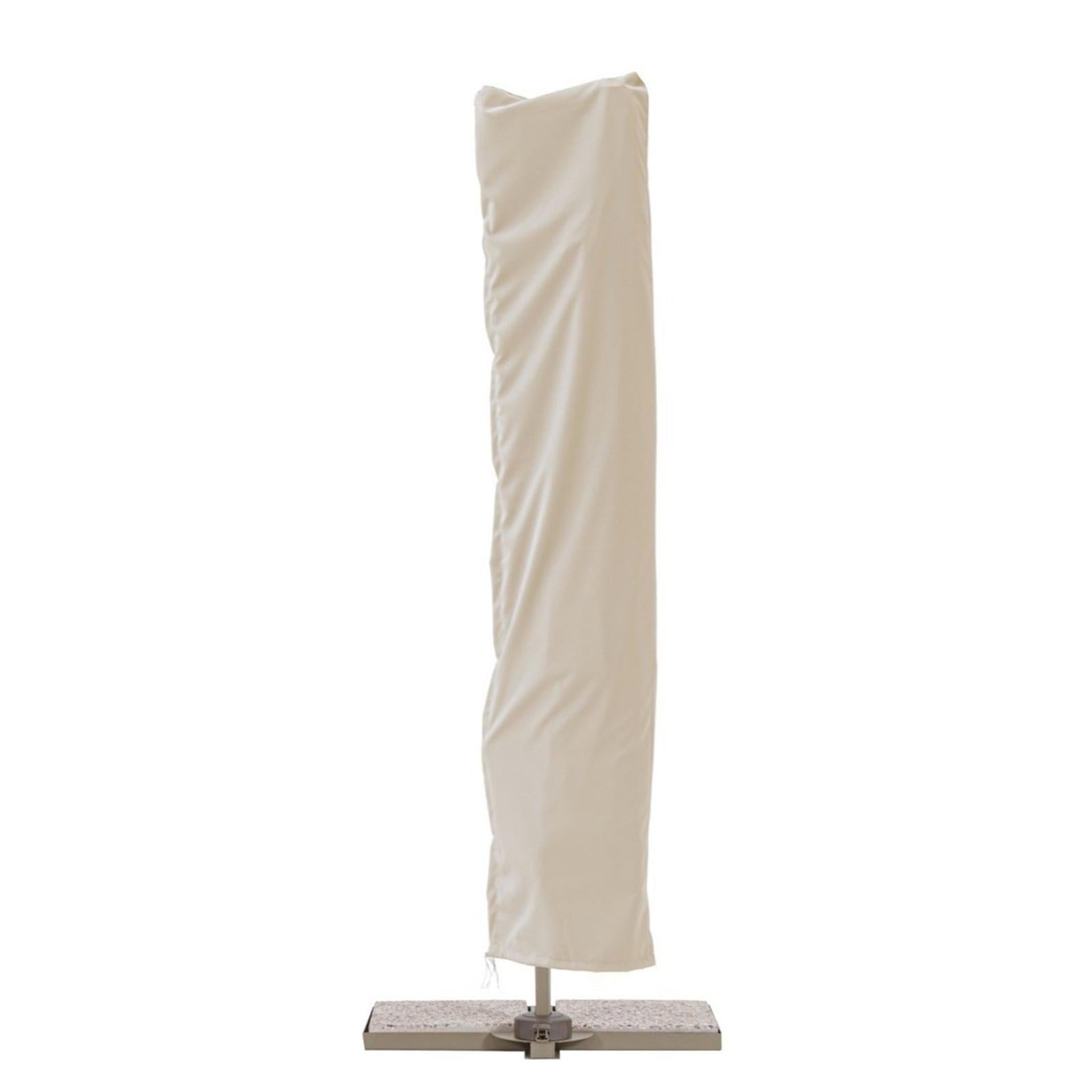 Housse De Rangement Parapluie Rétractable Étanche Anti-goutte - Blanc Transparent