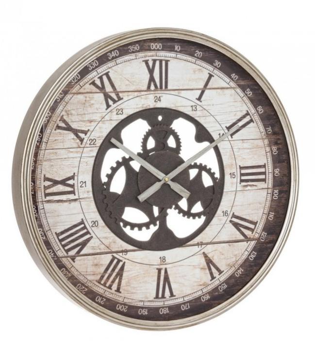 Horloge Murale Mécanique Ancienne Kienzle, Laiton Et Métal, Tic-tac, Vintage, Allemagne