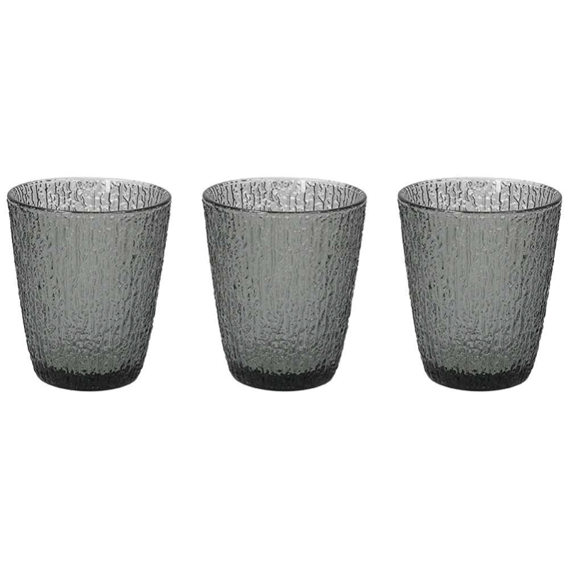 Set Di 3 Bicchieri Per Spazzolino Da Denti Infrangibili - Plastica PP, Superficie Liscia, Design Salvaspazio Per Bagno