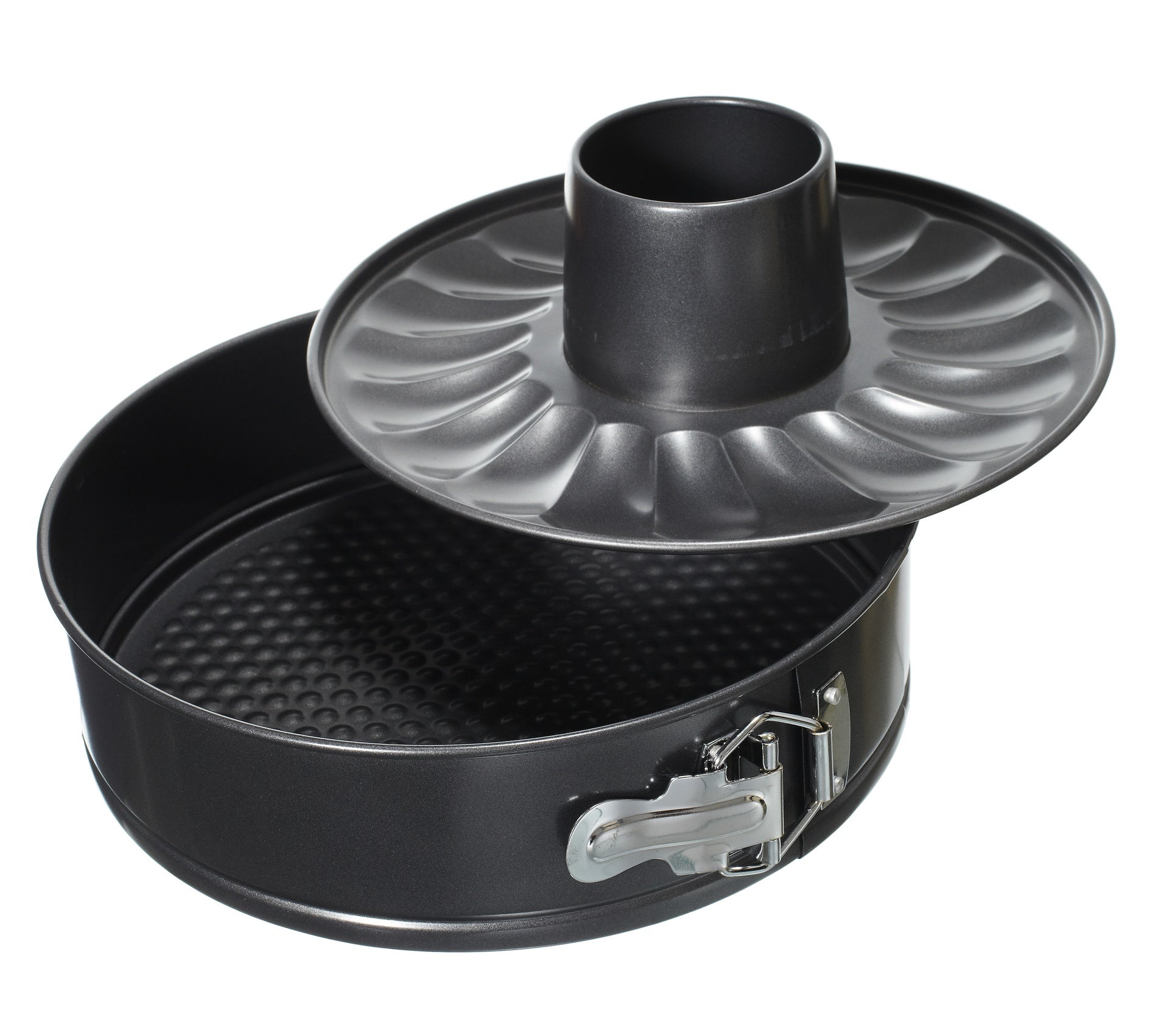 Tortiera Apribile Con 2 Fondi Diam. 24 Cm Gourmand Carbon Steel