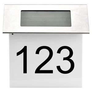 Numéro de maison solaire - Plaque-Numéro-Maison.fr