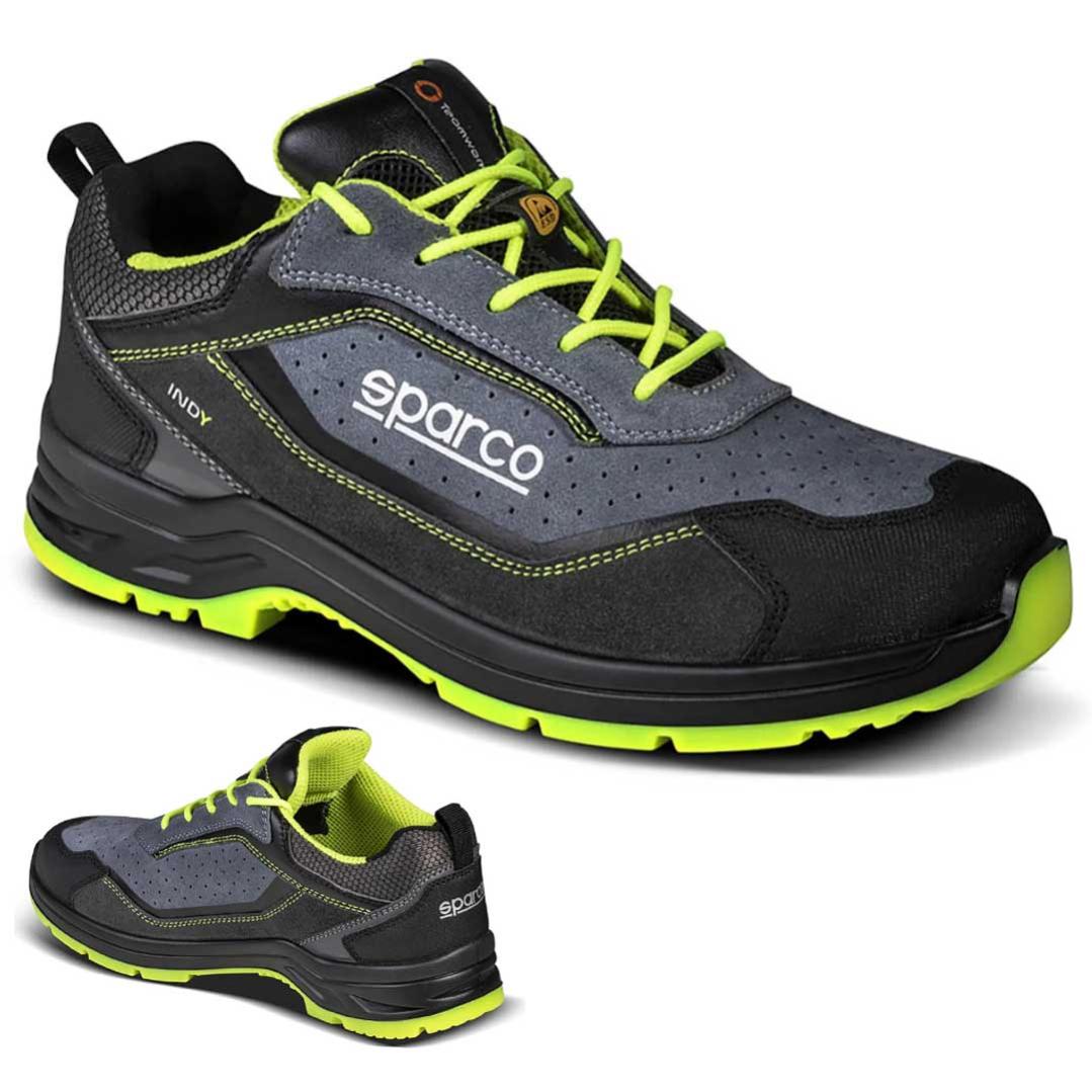 Sparco Hyperdrive Scarpe Da Corsa Sim Unisex, Taglia 45 EU, Suola Sintetica, Interno A Calza, Materiale Perforato, Leggere