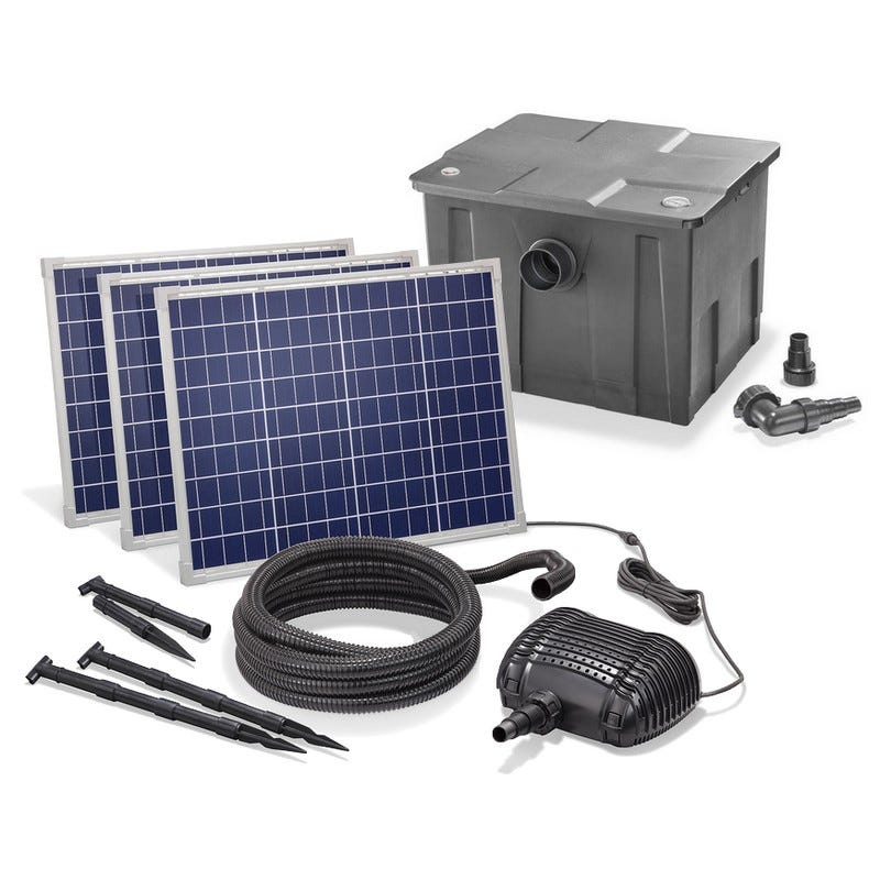 Kit pompe solaire 12V pour bassin ou irrigation Seaflo 5L/min