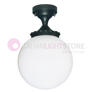 ORIONE ANTRACITE Lampione a 3 luci per Esterno Giardino con sfere globi  policarbonato d.25 GARDENLIGHT