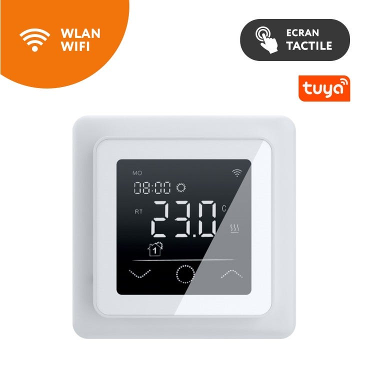 Thermostat programmable MCS 750 WIFI, Blanc