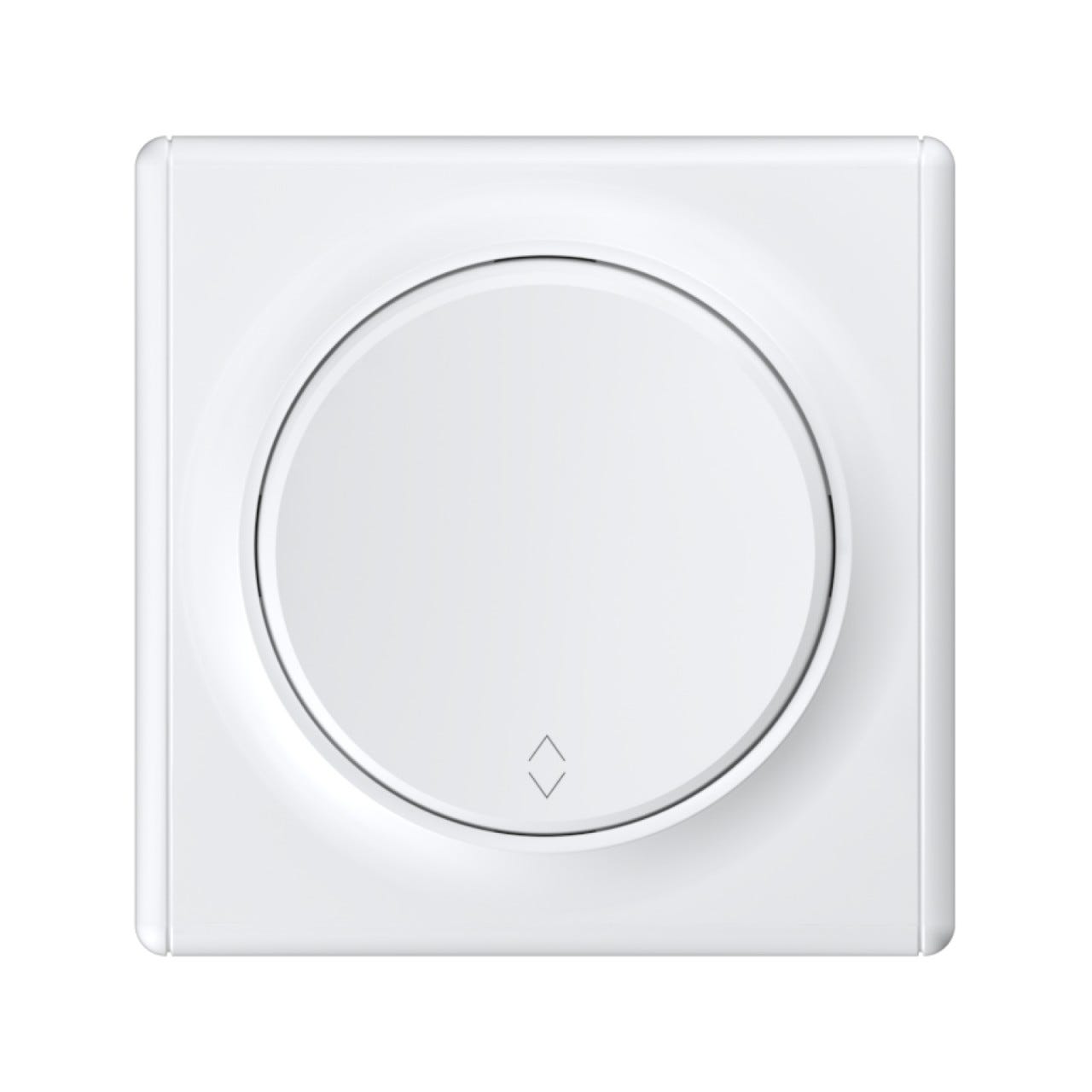 Interrupteur Va Et Vient Simple Interrupteur va-et-vient simple, encastré, avec plaque de finition Florence-"Blanc" | Leroy Merlin