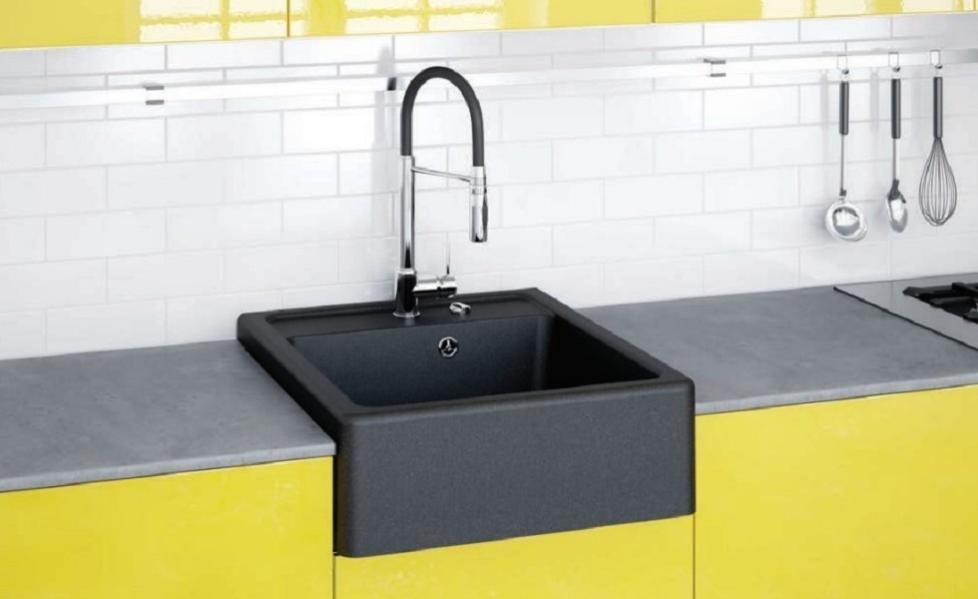 Evier de cuisine Noir 1 bac EWIT | Leroy Merlin