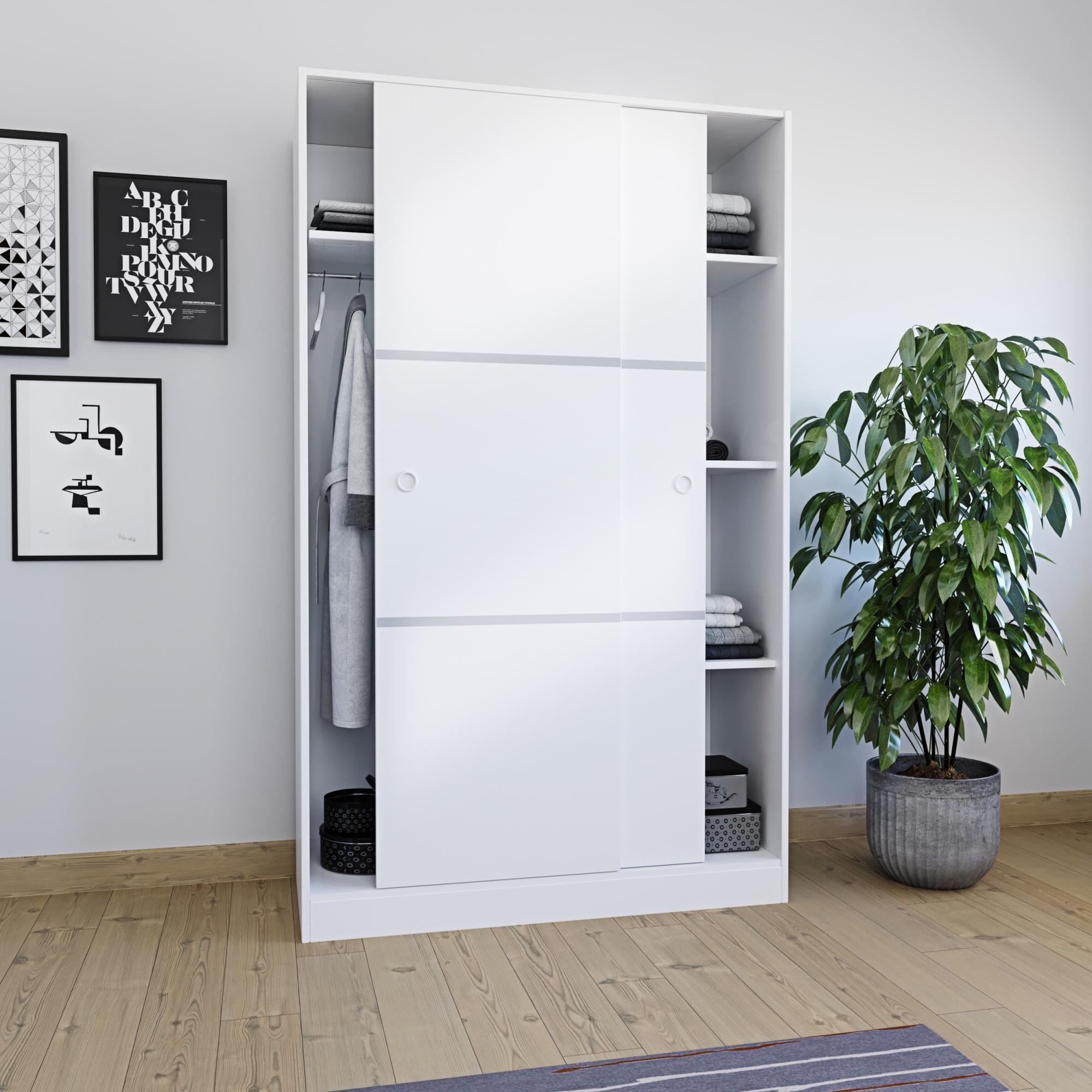 Appendiabiti Da Terra In Ferro 2 Ripiani - Portabile E Resistente, Per Uso Commerciale E Domestico, Altezza 76 Cm, Design Semplice E Funzionale - 4