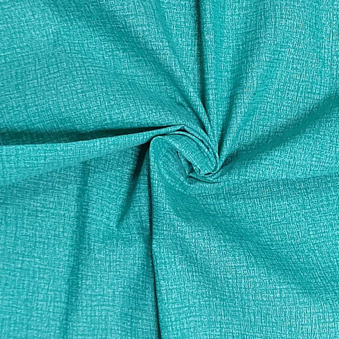 Tissu Loneta Mélangé Noir - 280cm De Large - Vendu Au 1/2 Mètre - Italie - Sarani