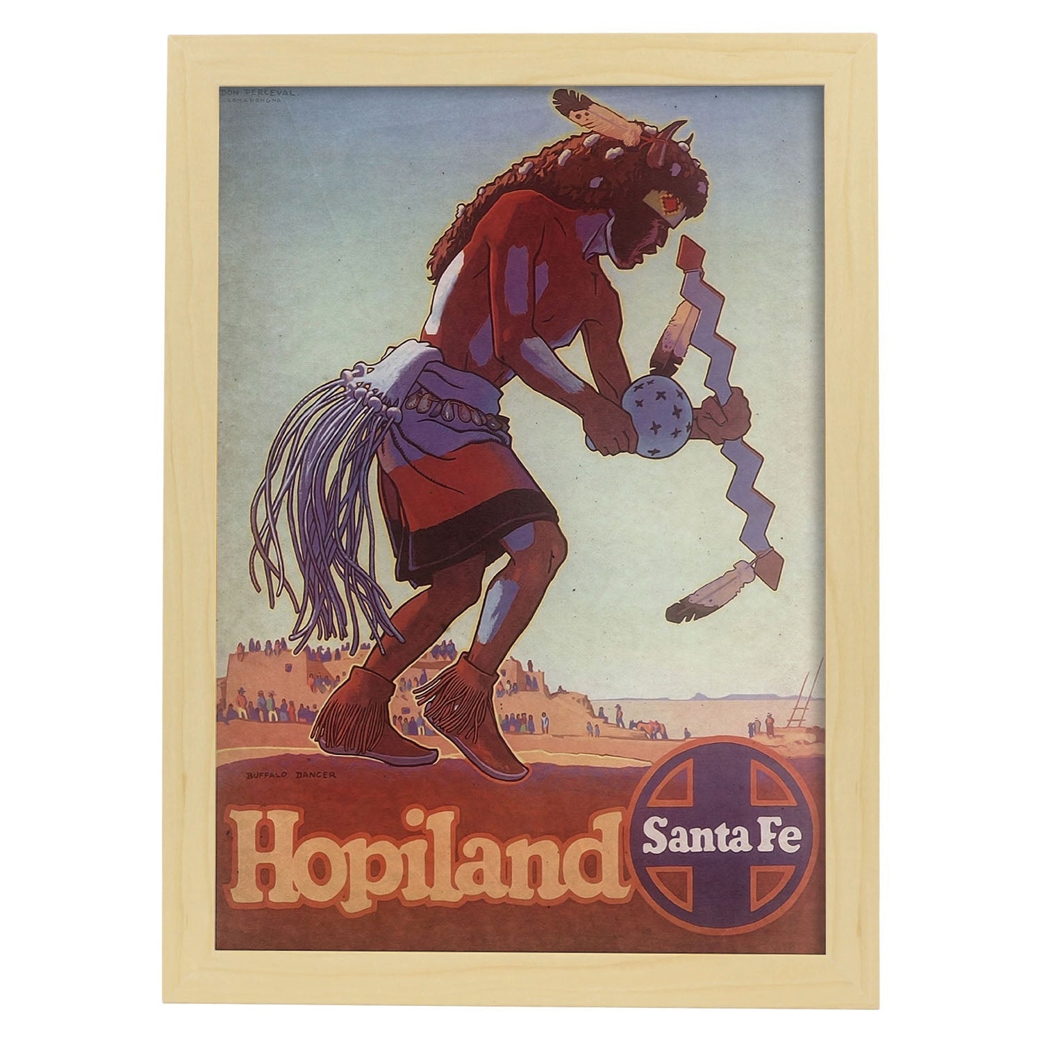 Poster Vintage Di Hopiland. Con Immagini Vintage E Pubblicitarie ...