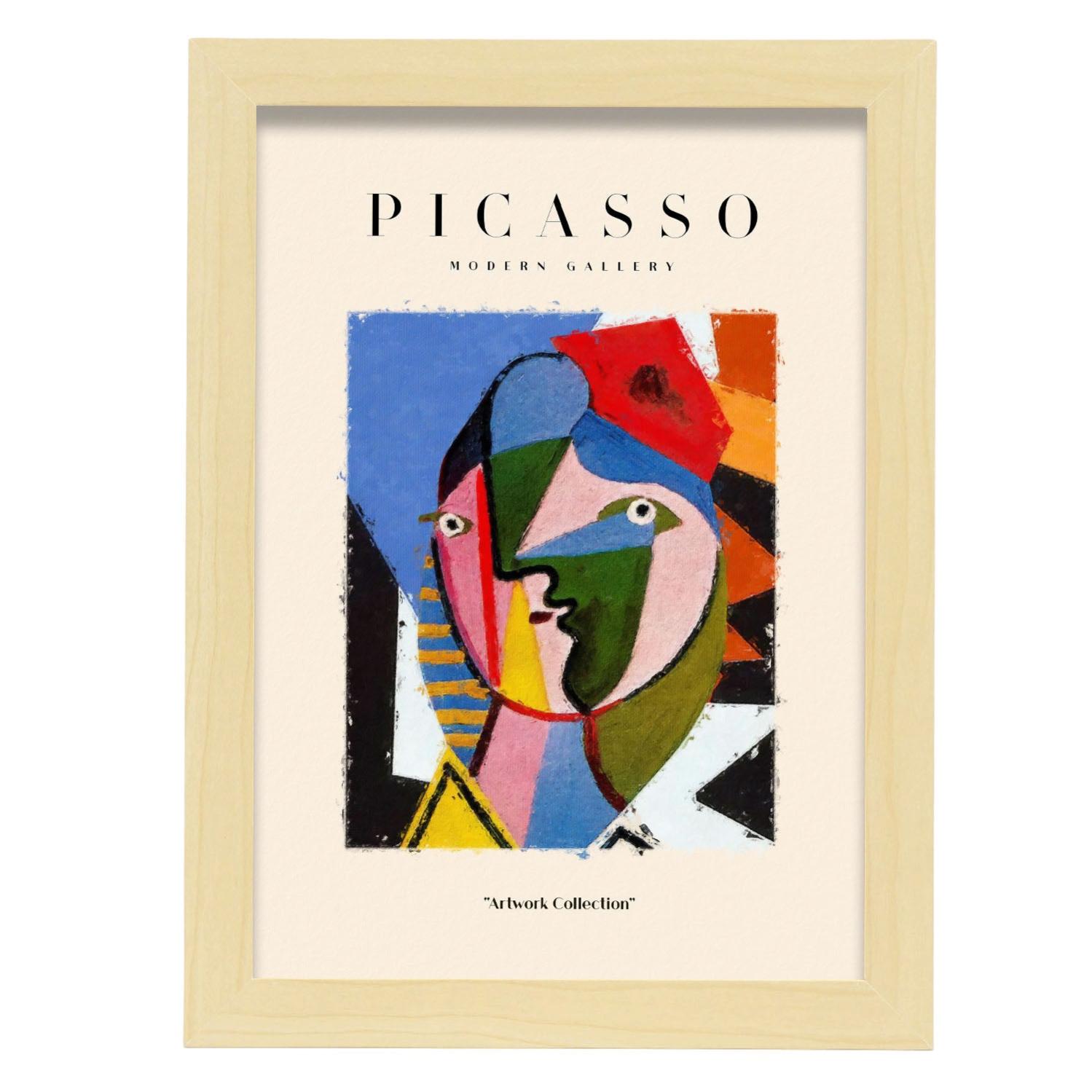 Nacnic Picasso Collection Affichhe 19 Ilustrações Dans L'en Exhibition  D'art Surréaliste Et Cubisme Derramar A Decoração Entregada A3 Sans Cadre