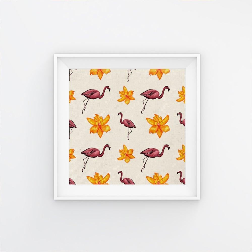 Set Di 4 Poster Quadrati Con Cornice – Stampe Di Cactus, 20x20 Cm, Carta 250g, Inchiostri Resistenti, Prodotto In Spagna