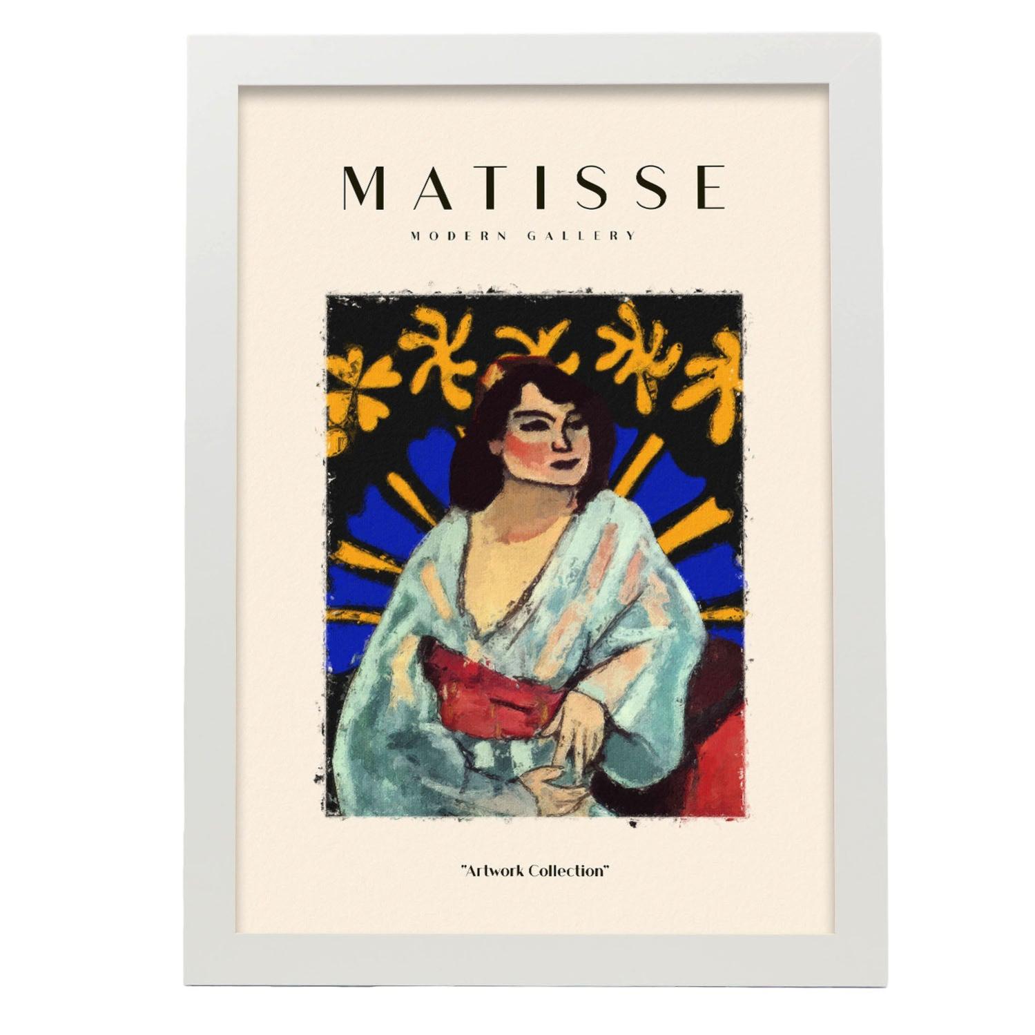 Nacnic Poster Della Collezione Matisse Fauvismo 5 Illustrazioni In Stile Mostra D'arte A Colori