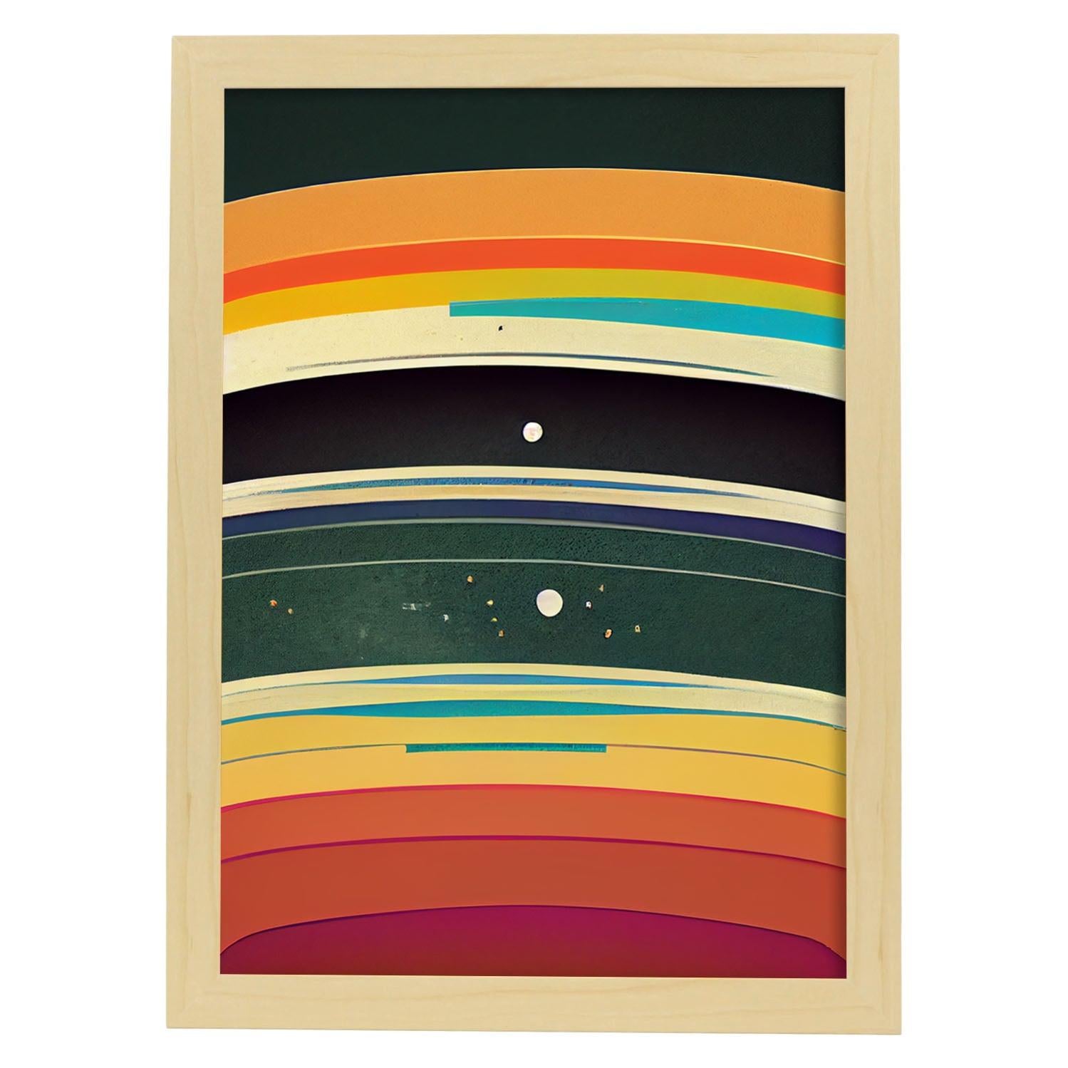 Nacnic Poster Astrale In Stile Arte Astratta Illustrazioni E Manifesti Di Galassie Artistiche Moderne E A Colori Pe A3 87626597