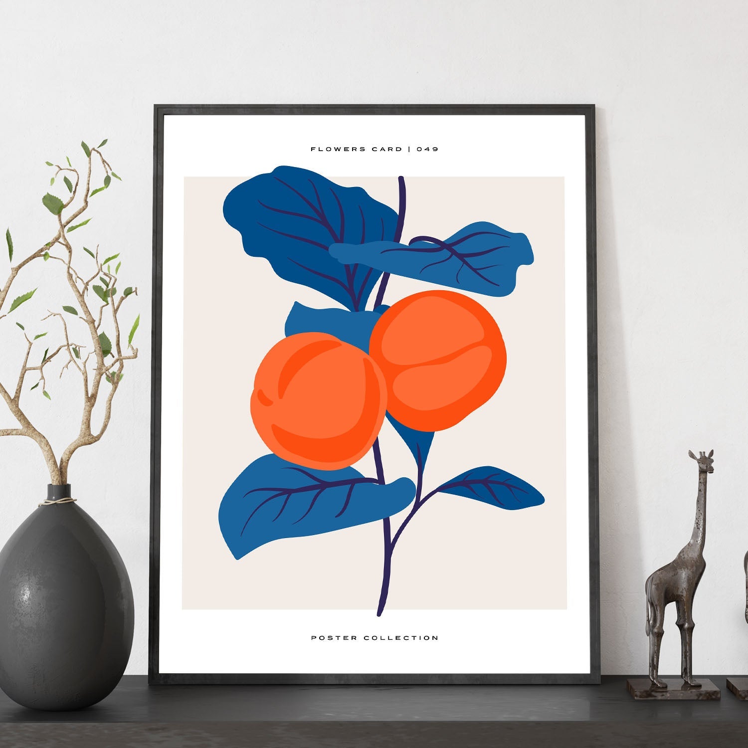 Nacnic Poster Con Fiori E Piante Cistus Illustrazioni Artistiche