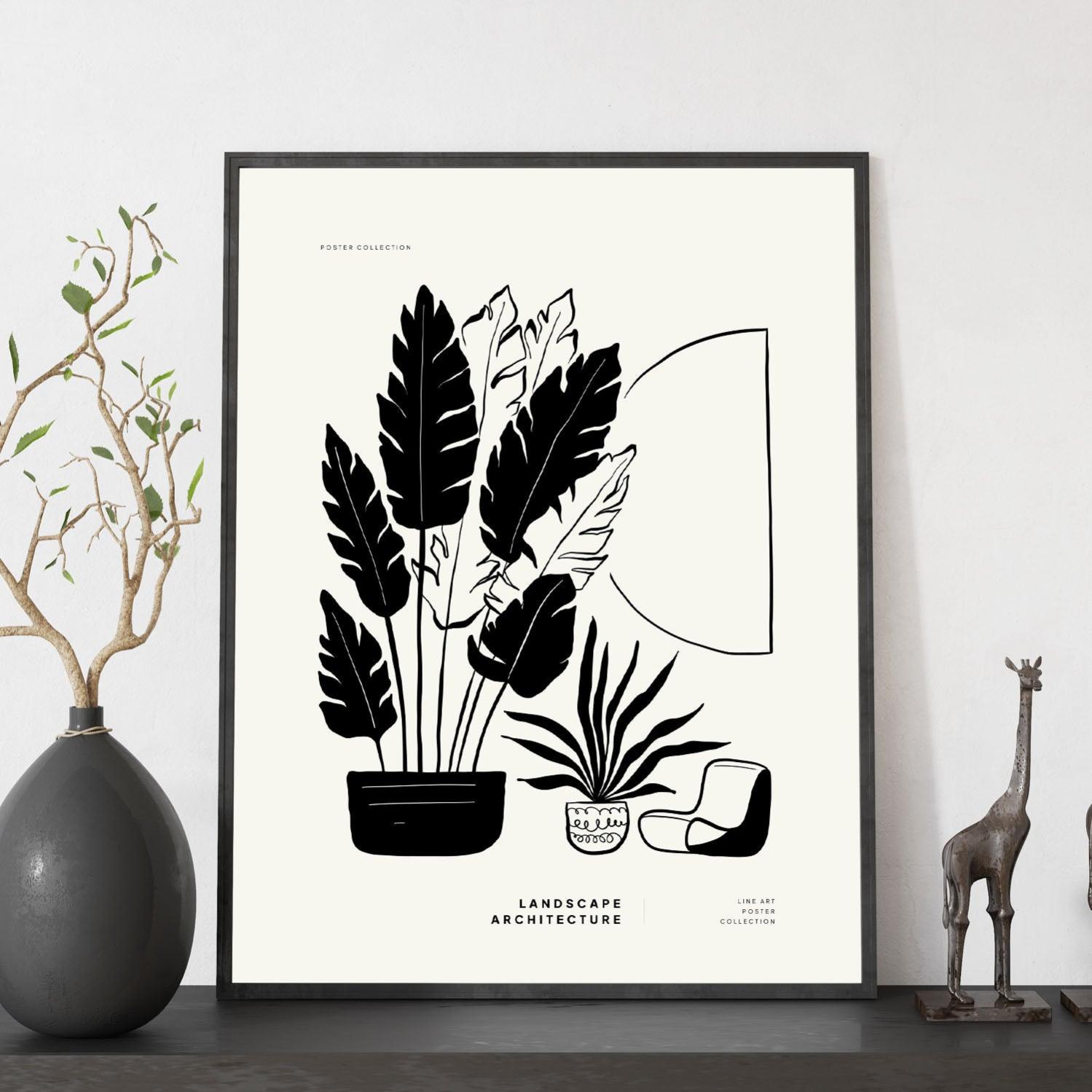Poster Nacnico Pop Art Astratto La Casa È Una Sensazione Illustrazioni Artistiche Moderne Per Decorazione D Interni 87631995