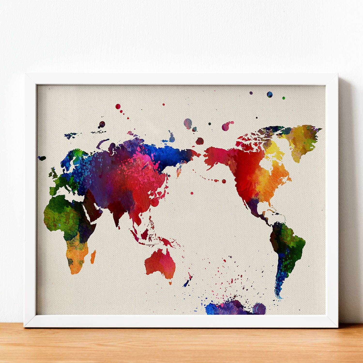 Mappamondo da Grattare Cartina Geografica Poster Mappa del Mondo