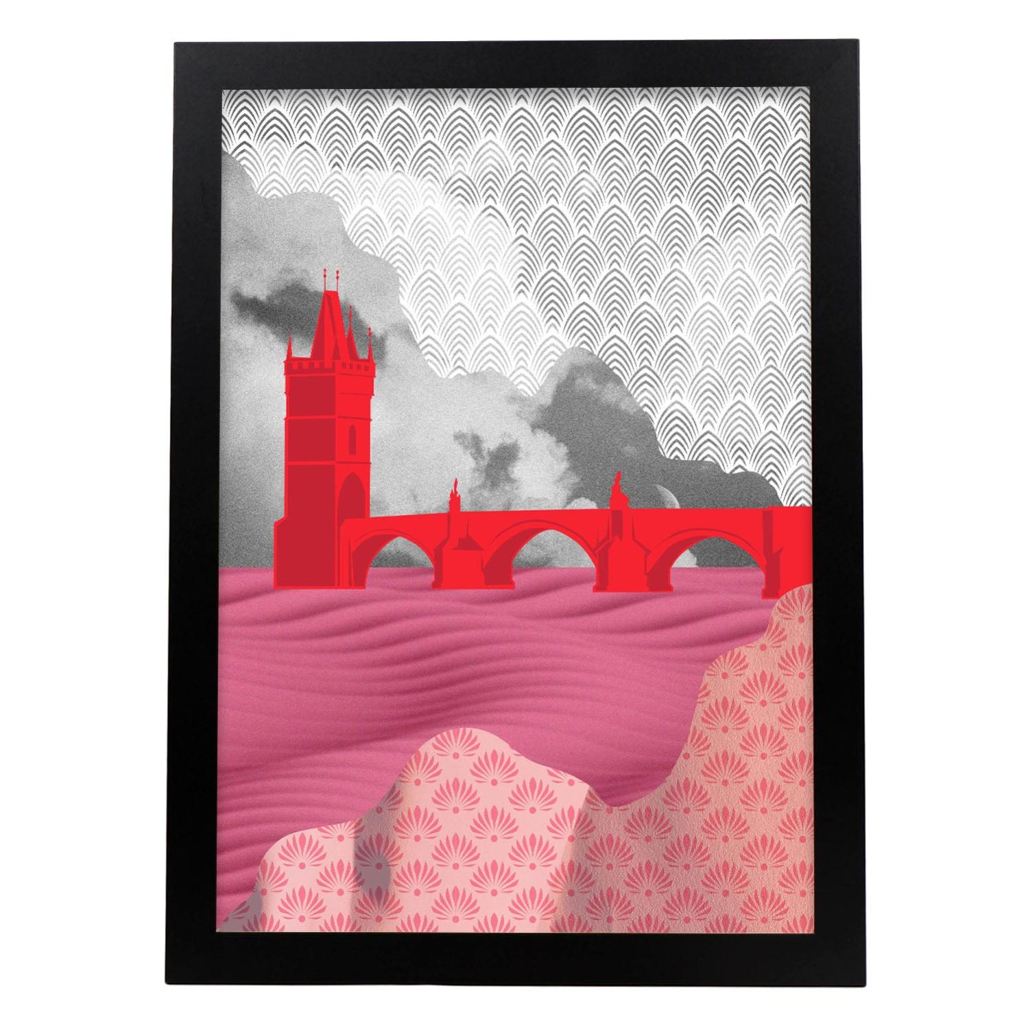 Poster Toile Carte De France Pour Enfants - Décoration Murale éducative 60x90 Cm, Couleurs Vives, Moderne