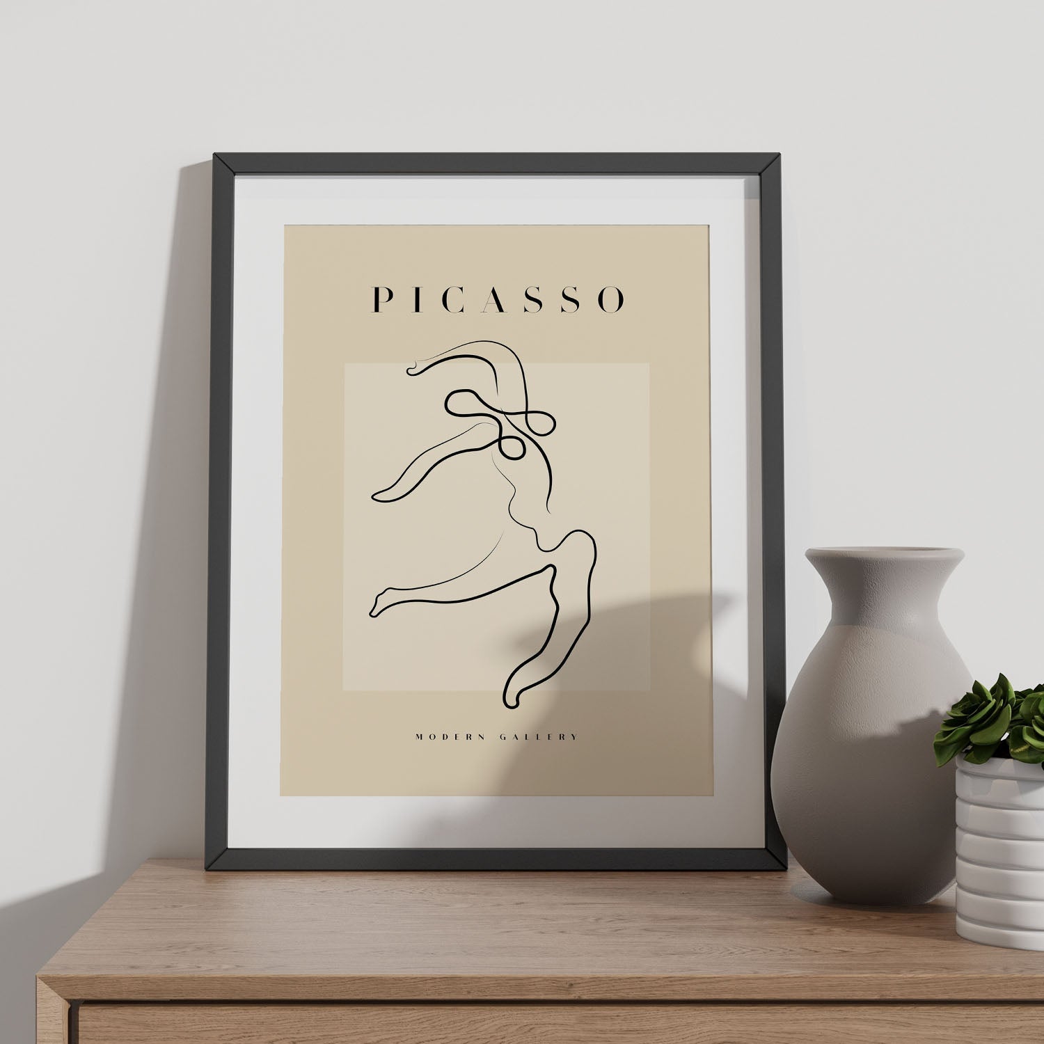 Nacnic Picasso Collection Affichhe 19 Ilustrações Dans L'en Exhibition  D'art Surréaliste Et Cubisme Derramar A Decoração Entregada A3 Sans Cadre