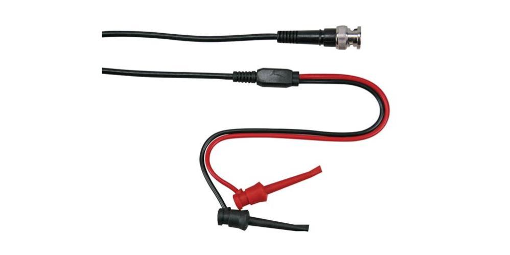 Velleman CÂBLE COAXIAL 1m BNC MÂLE + 2 GRIPTEST MINIATURES Leroy