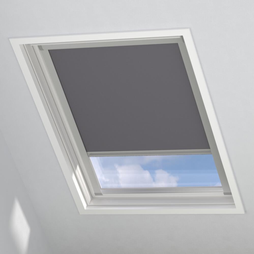 Store fenêtre de toit occultant pour VELUX® CK01 Coloris gris L38,3 x H52,5 cm Leroy Merlin