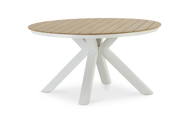Tavolino rotondo con finitura effetto legno diam 75 cm legno chiaro | Leroy Merlin Tavolino rotondo con finitura effetto legno diam 75 cm legno chiaro | Leroy Merlin