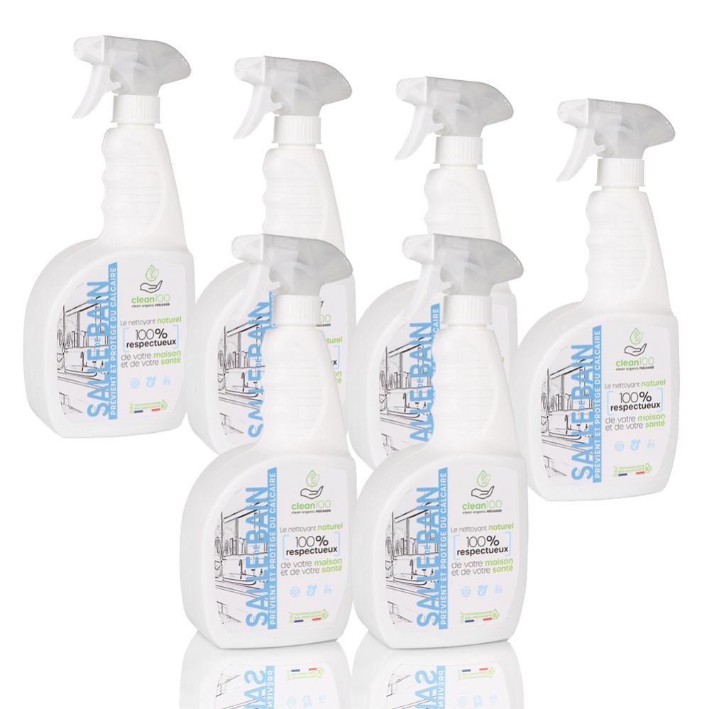 Nettoyant liquide special Salle de Bain Sprayer 750ml X6 CLEAN