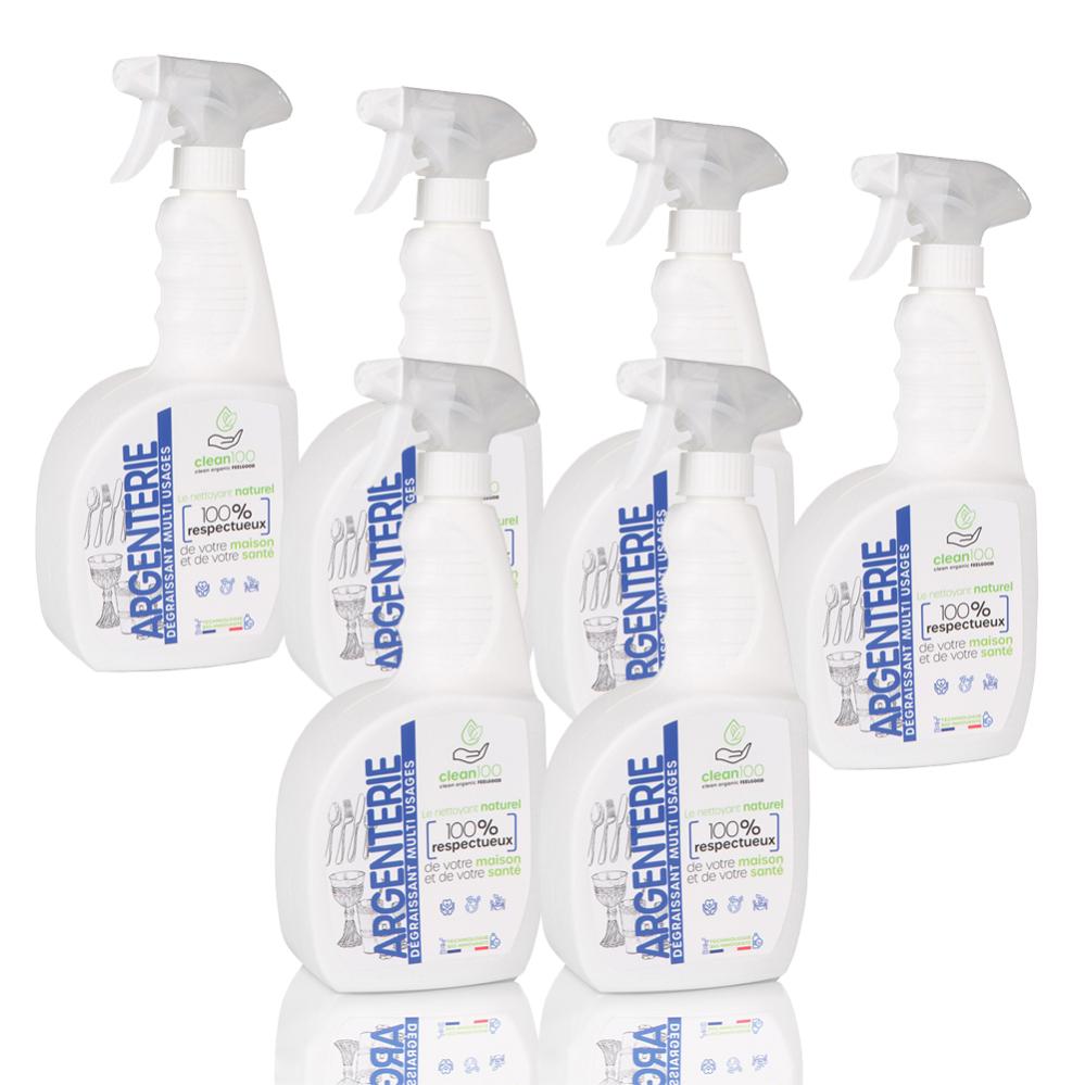 Nettoyant liquide special Argenterie Cuivre et Inox Sprayer 750ml