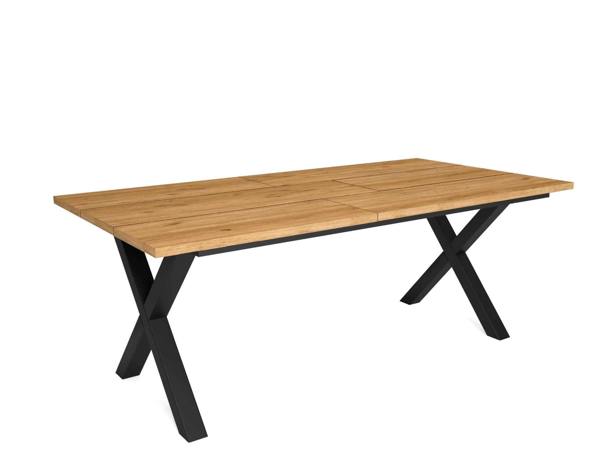 Table à manger, 10 personnes, 200, Robuste et stable grâce à sa