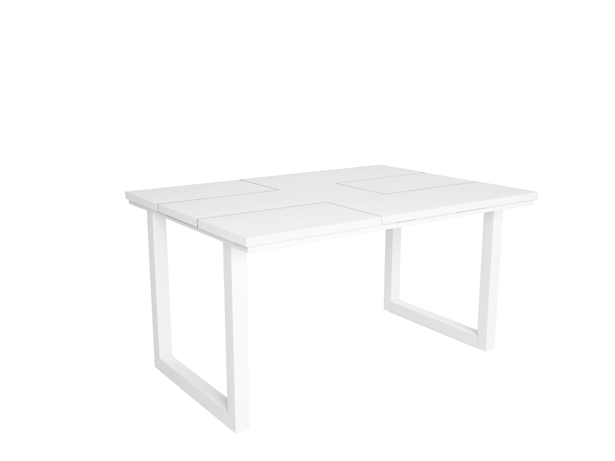 Vida Designs Tavolo da pranzo a 4 posti con gambe in metallo nero a forma di X, rettangolare, stile industriale, mobili da cucina/sala da pranzo ( rovere