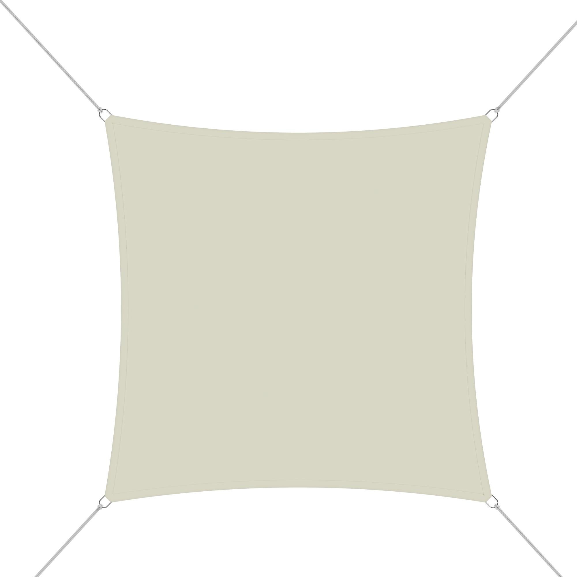 Vela Ombreggiante Impermeabile 3×3×3m – Protezione UV 95%, Poliestere 300D, Resistente E Antistrappo, Per Giardino, Terrazza E Campeggio