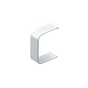 Organizzatore di cavi flessibile 25mm 1m Bianco Nanocable 10.36.0001-w