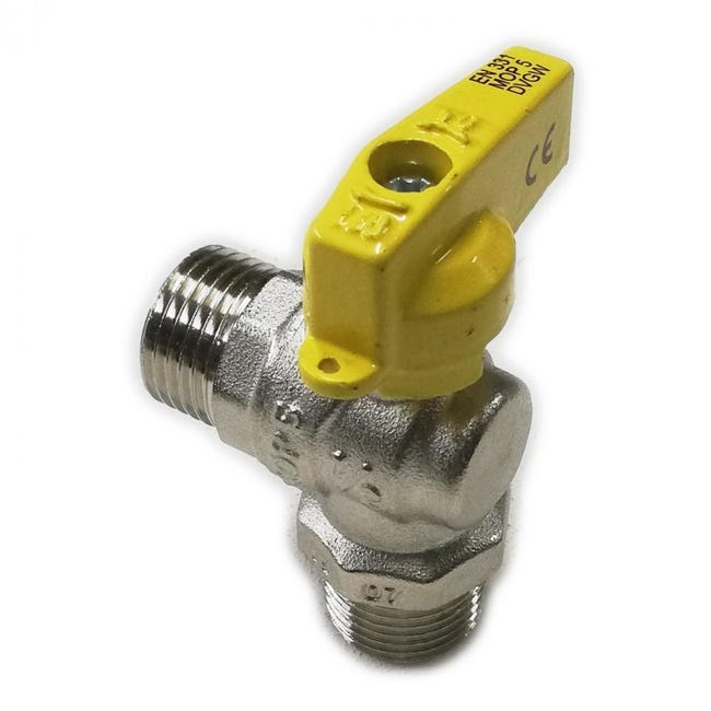 Valvola A Sfera In Ottone A 3 Vie Per Tubo Flessibile Da 12 - Foto 6