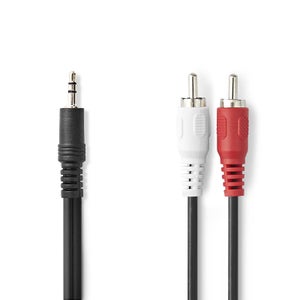 6€49 sur Câble RCA Jack Audio Stéréo 3.5mm Mâle vers 2 RCA Mâle, 5m -  Montage et connectique PC - Achat & prix