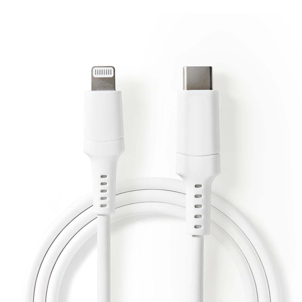 Adaptateur iPhone / iPad Lightning vers USB + Lightning Charge - Blanc -  Français
