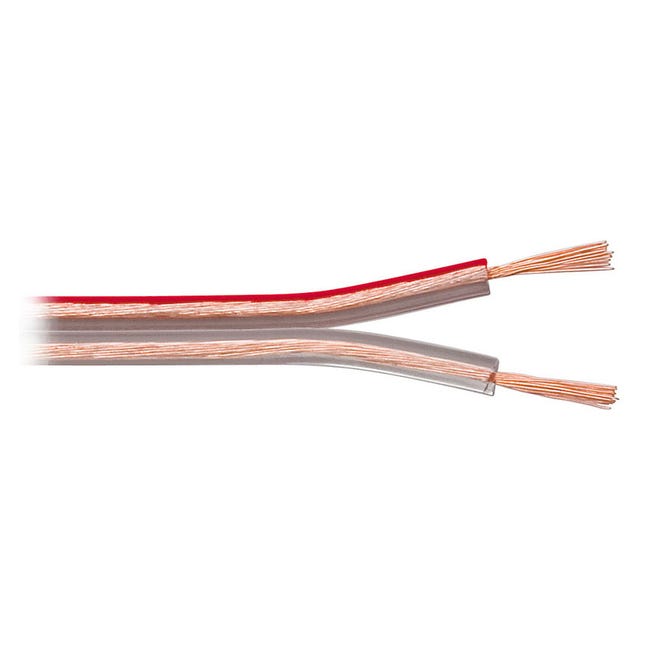 Câble Haut-Parleur 2 x 2.5 mm² - au mètre - Réf : CPE-HP-2X2.5