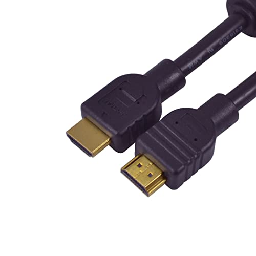Cable HDMI 1.3a M/M 1 mètre , fiche or vendu en cavalier