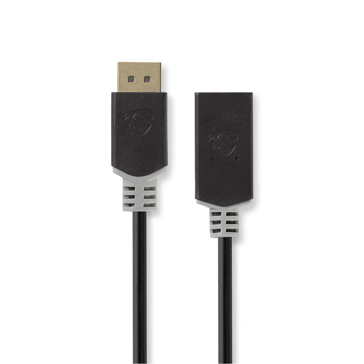 Cable Ultra High Speed ​​HDMI - Conector HDMI - Conector HDMI - 8K@60Hz -  48 Gbps - 2.00 m - Redondo - 6.5 mm - Negro - Bolsa Polybag