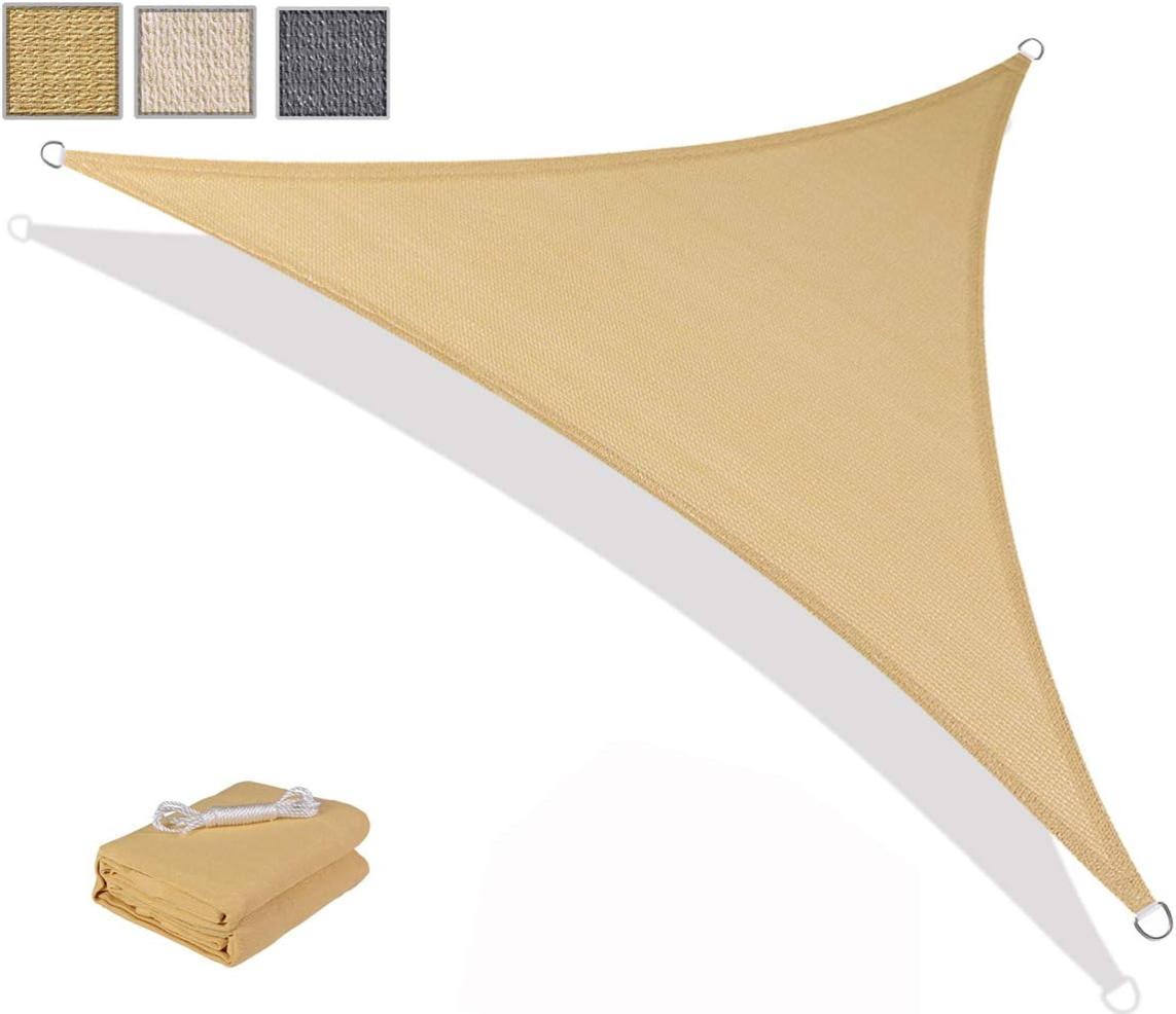 Voile D'ombrage HDPE Pour Jardin Et Terrasse, Sur Mesure, Protection Solaire, SunShade