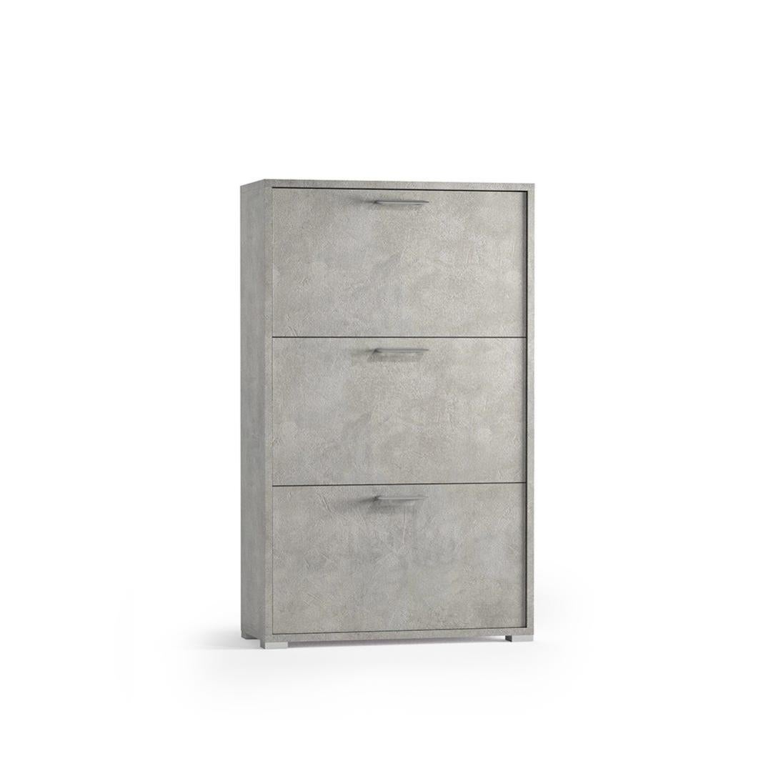 Scarpiera In Pannello Truciolare Con Doppia Profondità -Armadietto