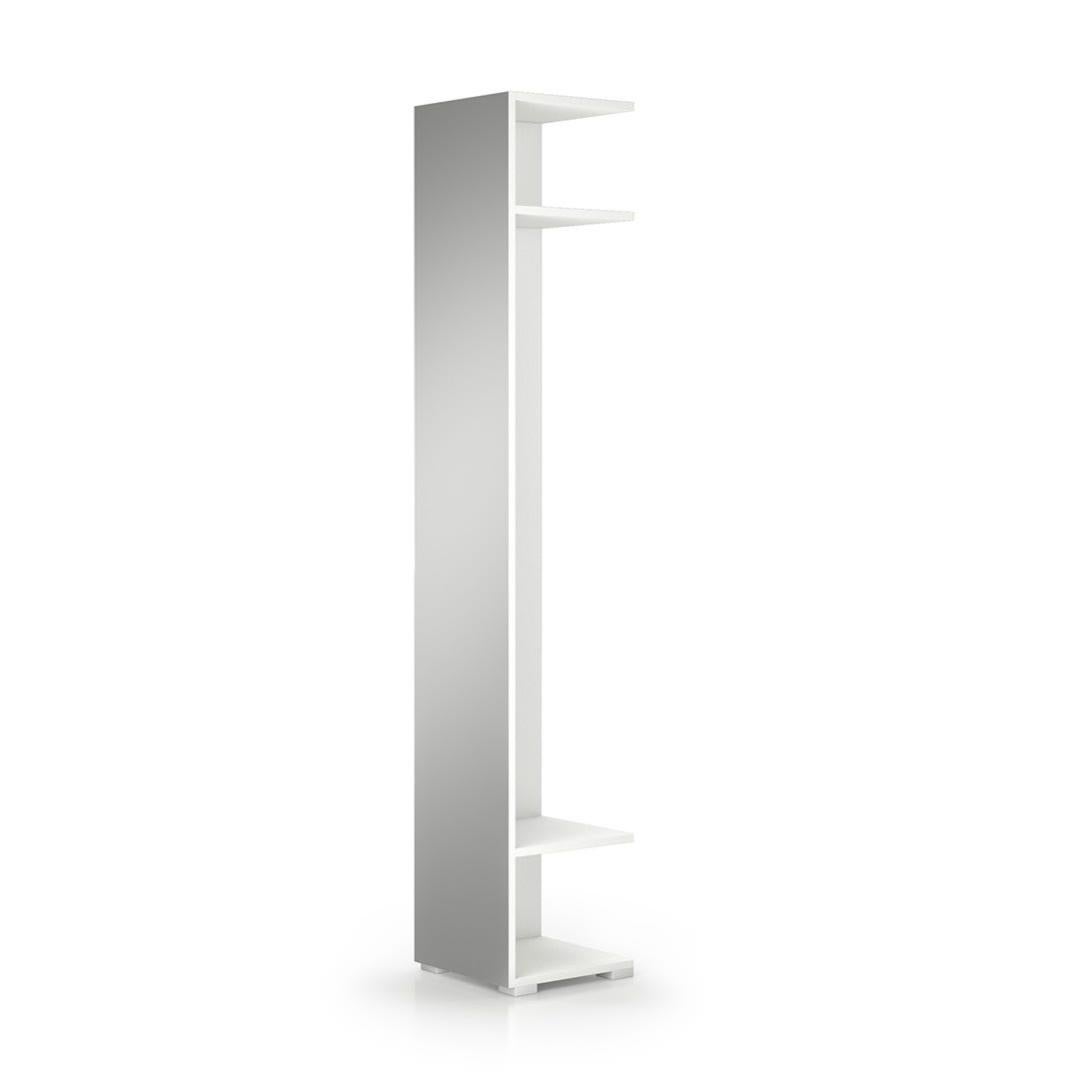 Set appendiabiti in legno bianco | Italia