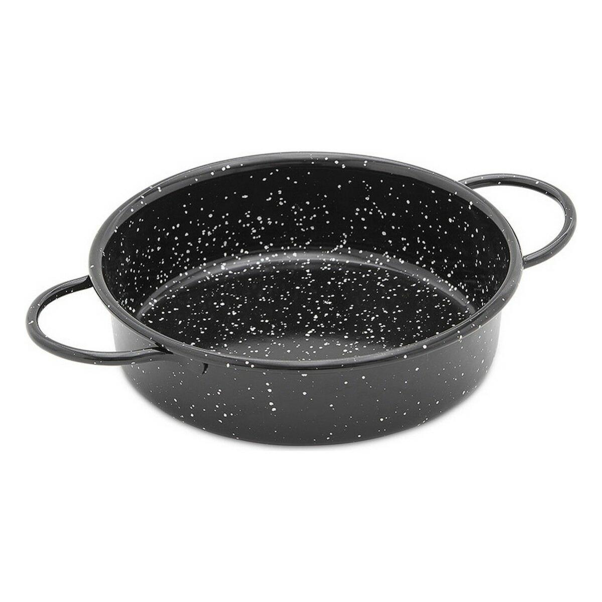 Zone Denmark Inu - Cesto porta asciugamani con manici in metallo, rotondo, diametro 38 cm, altezza 18 cm, colore nero : Neu Studio